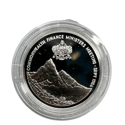 1986 Saint Lucia Commonwealth Finance Ministers Meeting GEM Proof