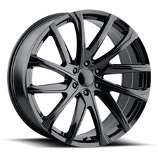Cadillac Escalade Replica 22x9 28 Gloss Black Wheel Rim 6x139.7 6x5.5 Qty 4