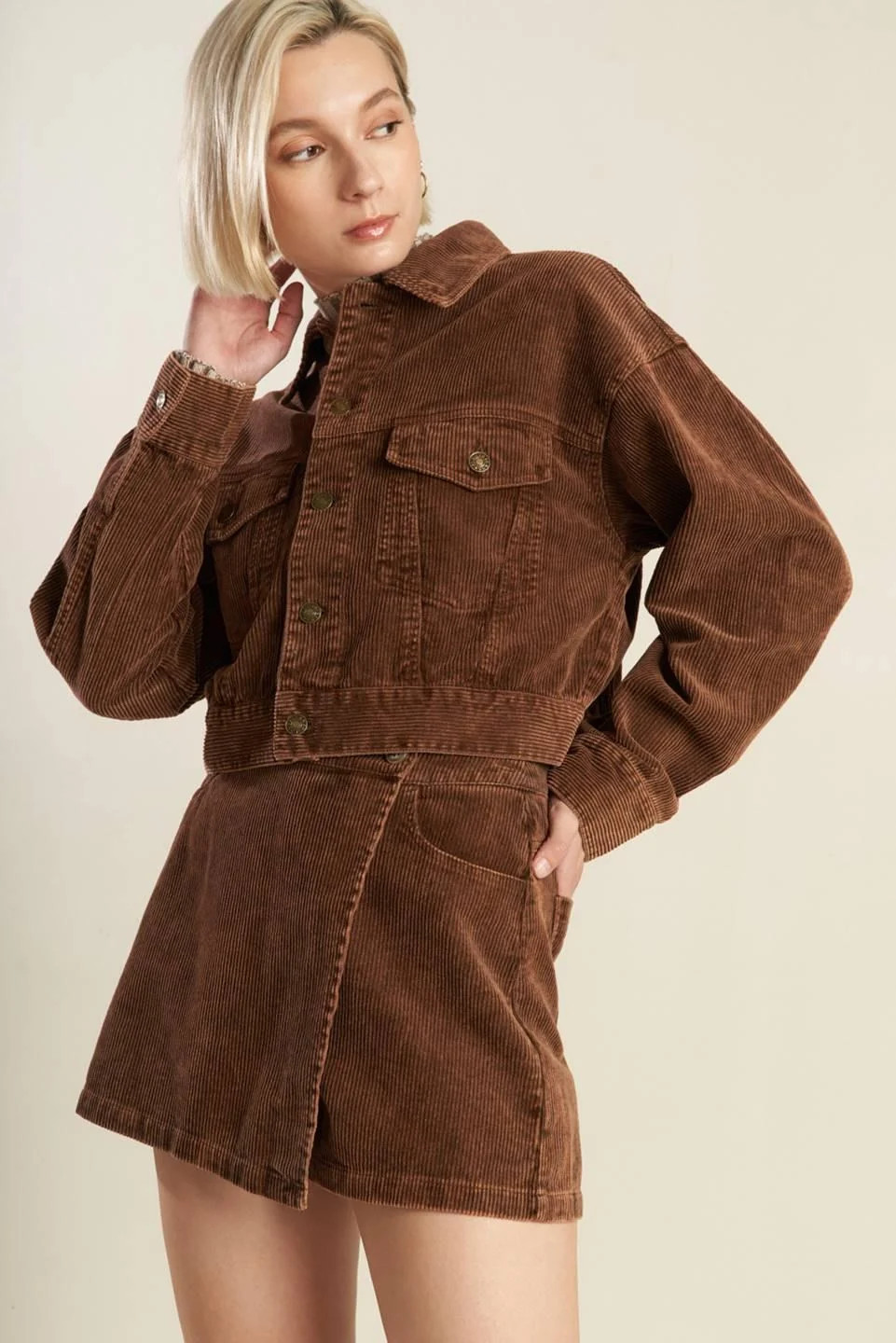 Escaping Reality Corduroy Jacket