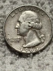 1963-D Washington Quarter — photo from another recent sale