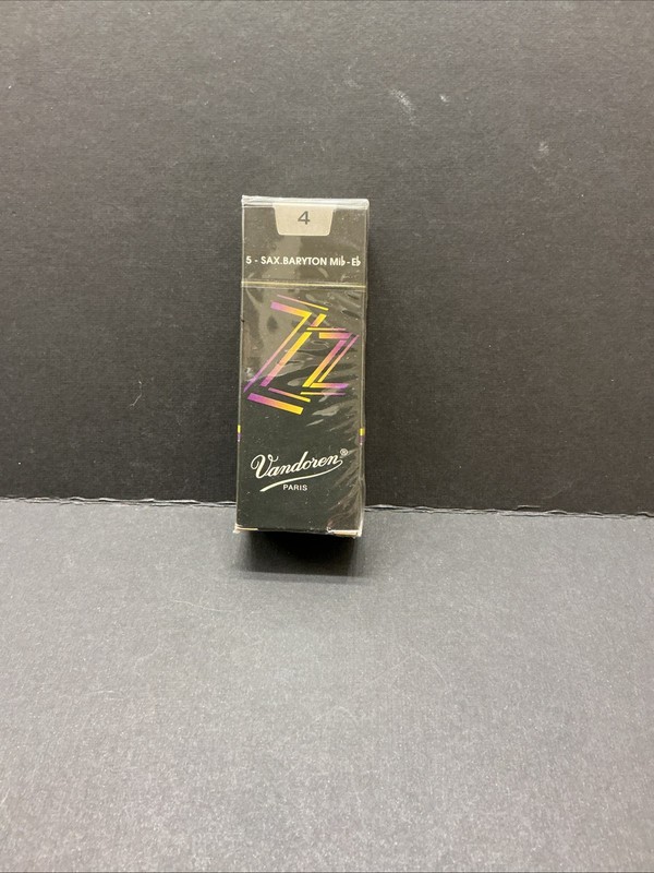 Vandoren Zz Strength 4 Eb Baritone Saxophone Reeds 5-Pack SR444