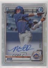 2020 Bowman Draft Chrome Picks Refractor 291/499 Matthew Dyer #CDA-MD Auto 0c6
