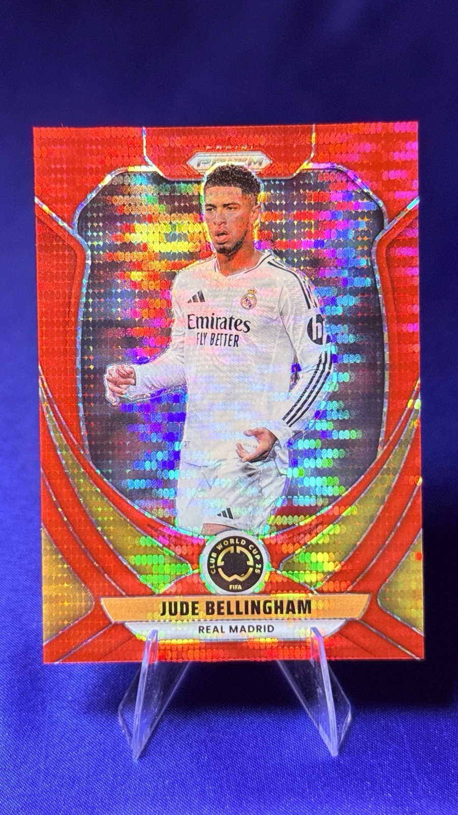 Jude Bellingham ⭐️RARE /299 ⭐️ PULSAR PRIZM  2025 Panini  #163 FIFA ‘26 serial #