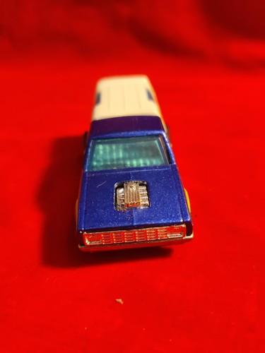 Hot Wheels Real Riders 1985 Dodge D-50 Hi-Rakers pneumatici in gomma anno buono mozzo grigio - Foto 3 di 7