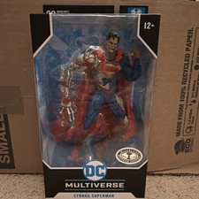 McFarlane Toys Cyborg Superman DC Multiverse 7in Action Figure Comic Book Heroes
