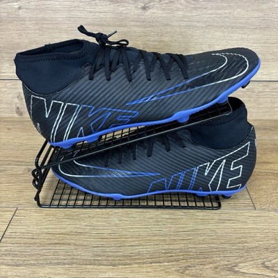 Nike Fußballschuhe Herren Gr. UK 11 Mercurial Superfly Schwarz Blau Multi Ground