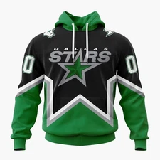 Personalized Dallas Stars Hoodie New 1999 Inspired Alternate Custom Design