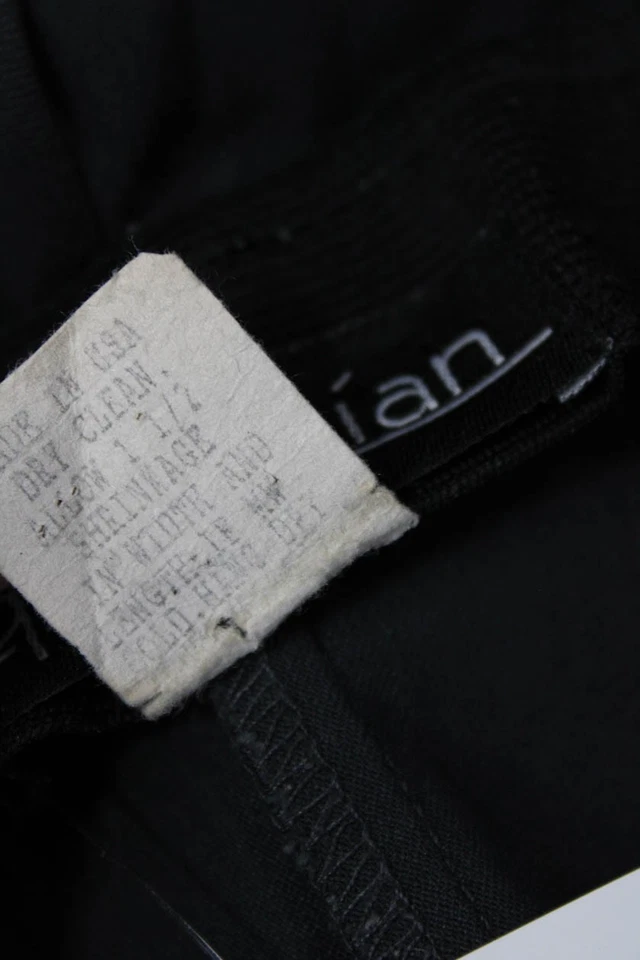 Pantalones de vestir cortos al tobillo negros Equestrian para mujer talla S Foto 4 de 4