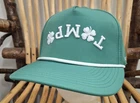REVERSED BRAND TAMPA Hat Snapback Cap Green Shamrock NWOT