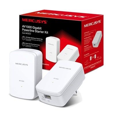 Mercusys MP500 KIT Av1000 Gigabit Powerline Starter Kit Uk Plug - Picture 1 of 1