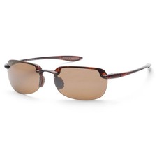 Maui Jim Unisex Sandy Beach 56mm Tortoise Polarized Sunglasses H408-10