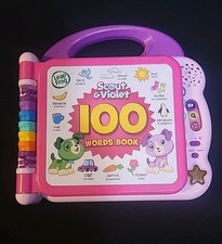 Leapfrog Scout and Violet 100 Words Book , Purple/Pink English and Spanish