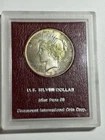 1923 Silver Peace Dollar Paramount Int. Coin Red Holder