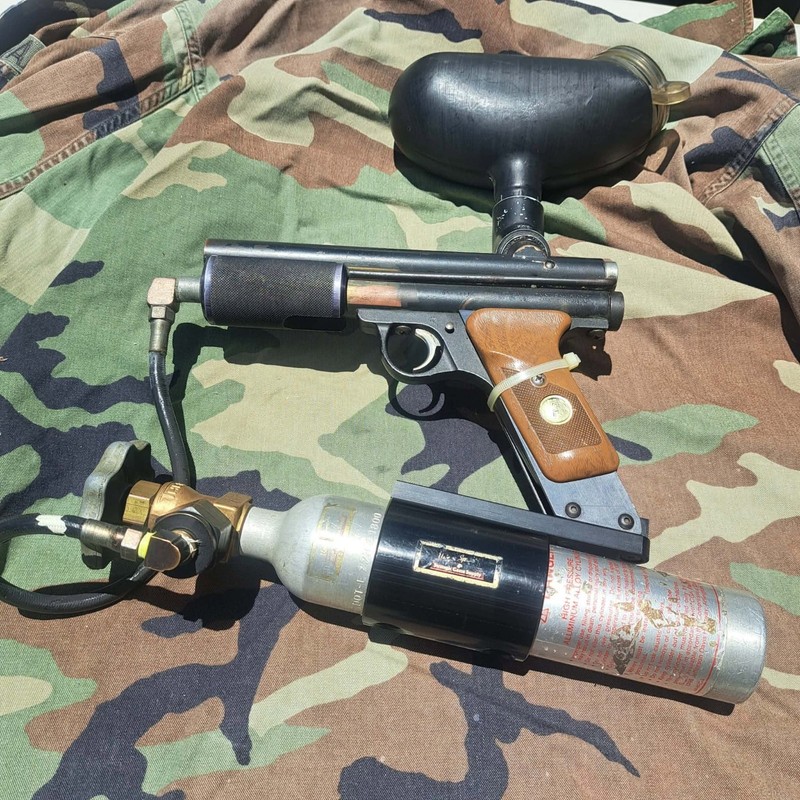Sheridan P Series  .68 caliber Paintball Pump marker w/ O.G Constant AIR