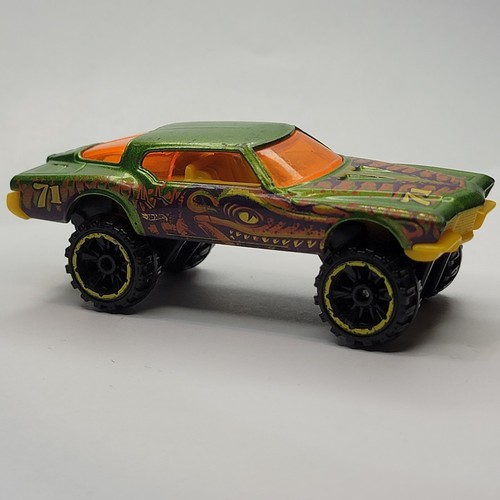 Hot Wheels Green 1971 Buick Riviera Crocodile J3428 Lot # 6610 - Picture 1 of 9