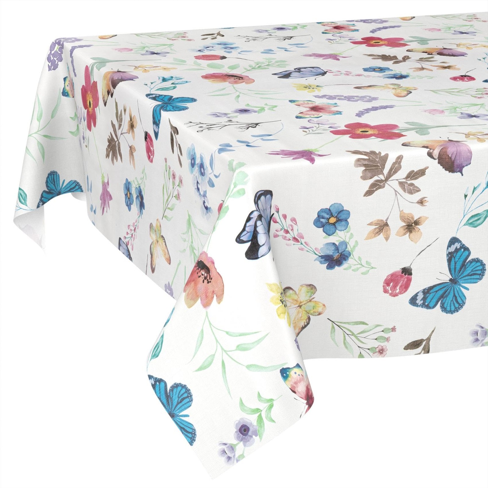 Nappe en toile cirée pour repas de jardin nappe lavable extérieure beige tressé 140x240cm