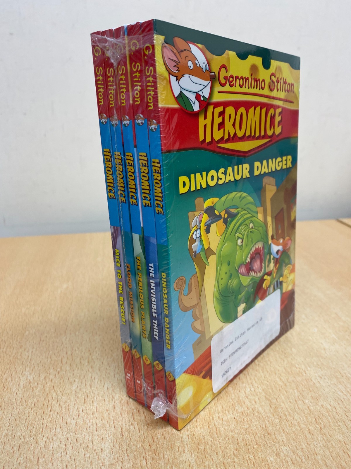Geronimo Stilton Heromice 5 Book Collection (#1,3,4,5,&6)