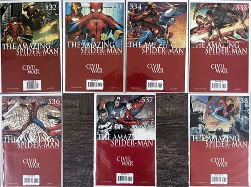 Amazing Spider-Man #s 532-538 * NM 9.4 * Free shipping on 2 or more!