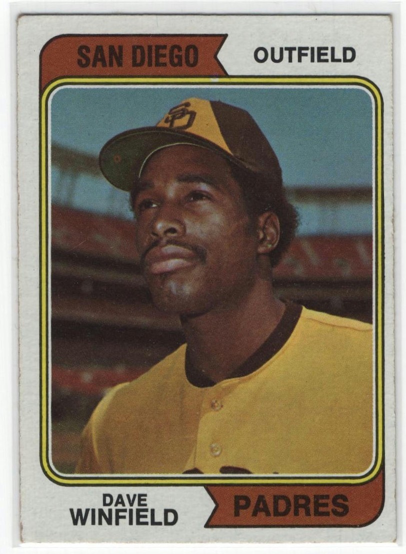 1974 Topps #456 Dave Winfield