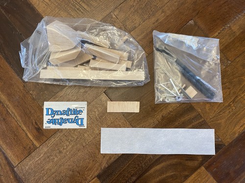 Vtg. BIRD of TIME Sailplane by DYNAFLITE Parts in Original Box for Assembly - Picture 9 of 14