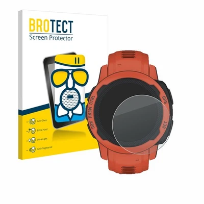 BROTECT Matte Glass Screen Protector for Garmin Instinct 2S Anti-Glare Protection