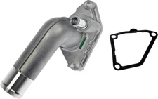 Engine Coolant Thermostat Housing Assembly Compatible with Select Models