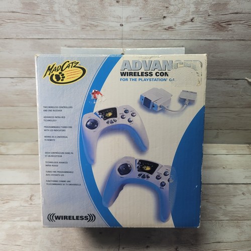 MadCatz Advanced Wireless Controllers for For the Playstation Tested & Working - Picture 2 of 7