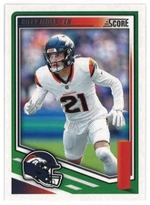 2025 Score Football #251 Riley Moss, Denver Broncos