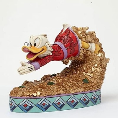 ディズニー ジムショア Jim shore スクルージ  お金 Buy Jim Shore Disney Traditions Treasure Dive Scrooge McDuck