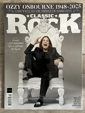 Ozzy Osbourne 1948-2025 Classic Rock Magazine September 2025 Issue 344