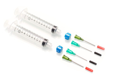 Dispense All - Mini Industrial Syringe Pack - 10ml Luer Lock Syringes, 14 and...