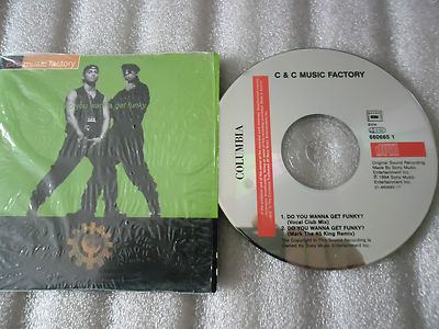 CD-C & C MUSIC FACTORY-DO YOU WANNA GET FUNKY-SONY MIX-(CD SINGLE)-1994-2 TRACK 