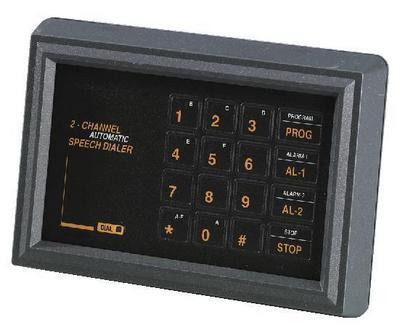 Programmateur téléphonique Monacor DL-125CA 04.2130 transmetteur vocal analogique RTC commuté