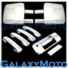 07-12 Toyota Tundra Towing Mirrorchrome 4 Door Handle No Psg K.htailgate Cover