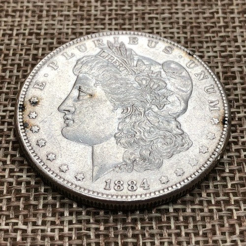 1884 P Morgan Silver Dollar, US Coins - Picture 2 of 4