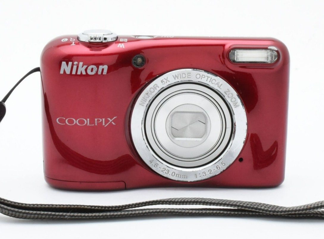 実写美⭕️【動作確認済】Nikon ニコン COOLPIX L31 コンデジ　赤 Nikon Coolpix L31 Red 20.1MP Compact Digital Camera 5x Optical