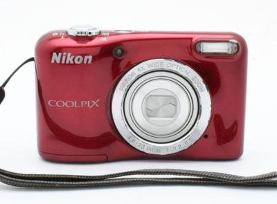 Nikon　coolpix l31 レッド　コンパクトデジタルカメラ　コンデジ Nikon Coolpix L31 Red 20.1MP Compact Digital Camera 5x Optical