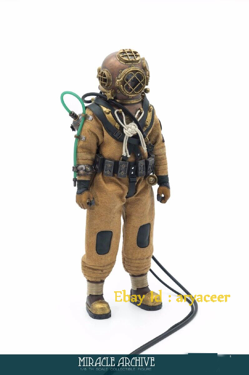 DEEP SEA DIVER 1/6scaleフィギュア Zigger ＆ Brandalised 1/6 Deep Sea Diver White Ver Limited