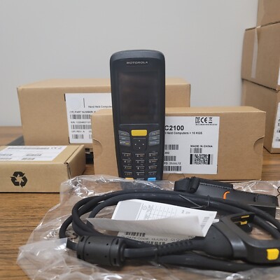 Zebra Motorola MC2100 kit, CE6,non touch color, 1D laser, no wifi, usb adapter 