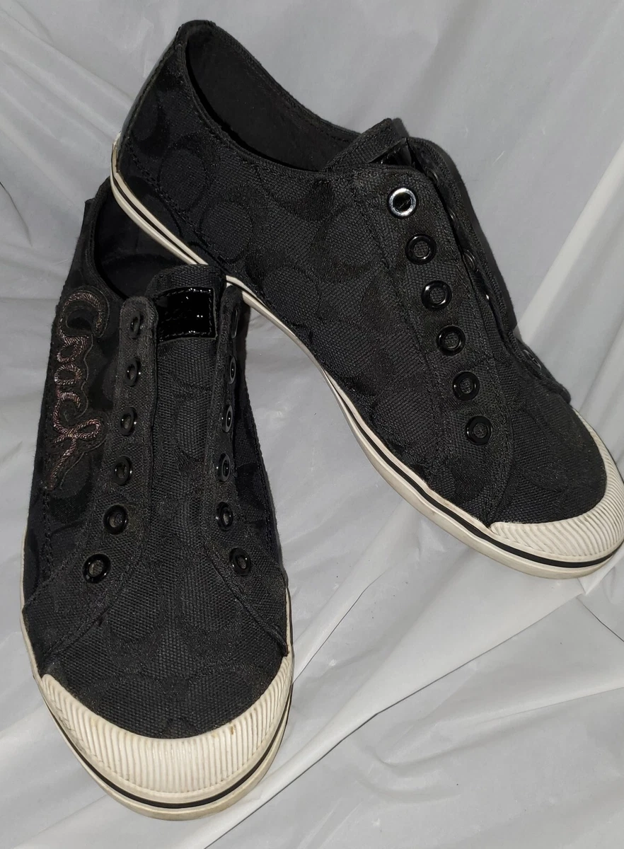 Laceless clearance canvas sneakers