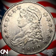1810 Capped Bust Half Dollar Y1095