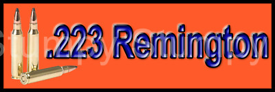 .223 Remington Metal Sign 6