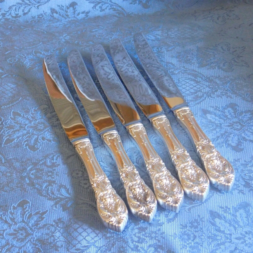 STERLING International Richelieu, cuchillo de cena 9,5", 5 por 1 dinero, sin mono Foto 2 de 2