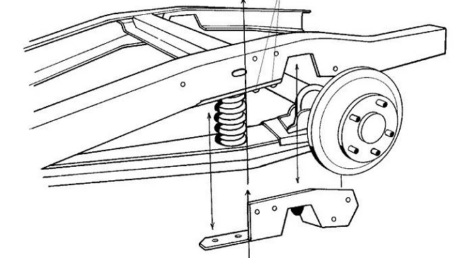 1963-1972 CHEVY C10 GMC 1/2 TON TRUCK CPP REAR FRAME C NOTCH C-NOTCH KIT BOLT IN - Imagem 3 de 4