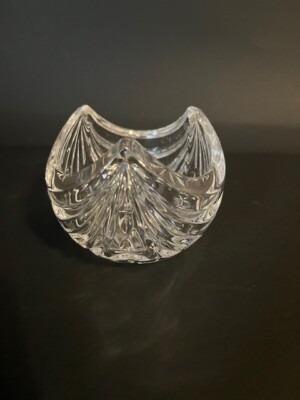 Vintage Mikasa Crystal Stardust 3 Point Votive Candle Holder Germany 3.5''