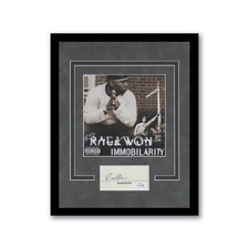 Raekwon "Immobilarity" AUTOGRAPH Signed Wu-Tang Clan Framed 11x14 Display ACOA