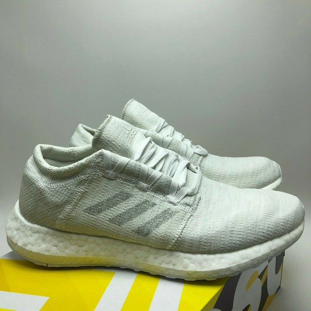 adidas Pureboost Go F35787 Cloud White & Solid Grey Men's Size 8 for sale online | eBay