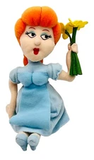 Stuffins Nell Fenwick Rocky and Bullwinkle Friends CVS 9 inch Plush 2000