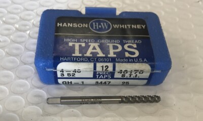 Hanson 4-40 STI Tap GH-1 High Spiral New!! Qty 1