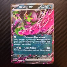 okidogi pokemon card price Japanese 090/187 sv8a Holo TCG this Pokemon is now Poisoned Pokemon Okidogi - 111/167